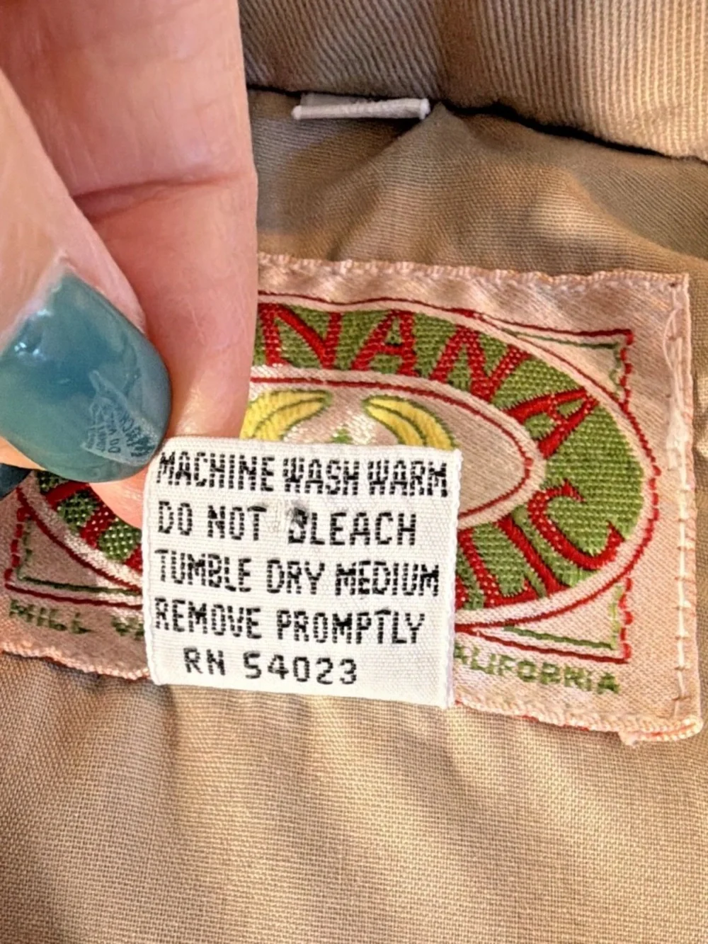 Banana Republic vintage banana